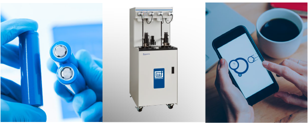 autopore with batteries and iphone